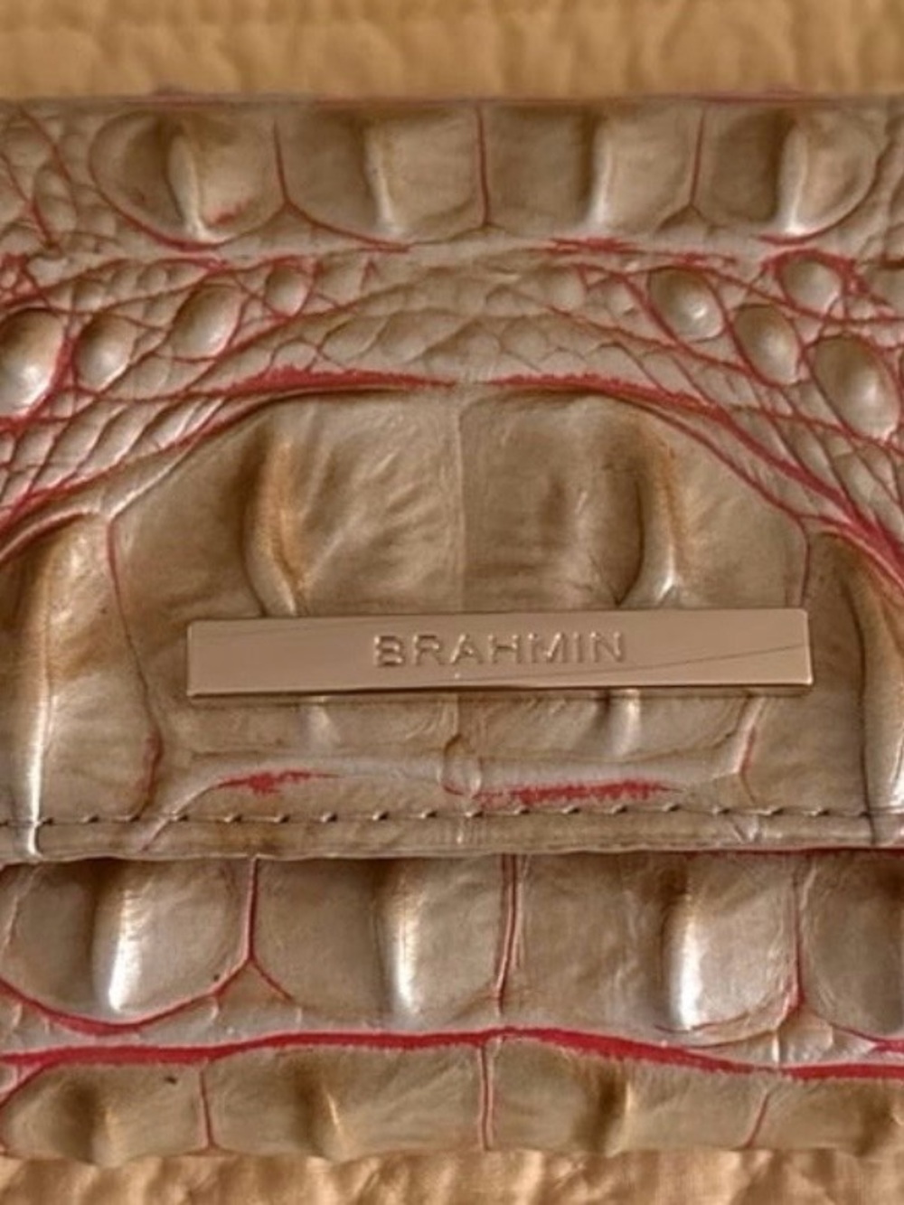 Brahmin Cordelia Sunkiss Wallet NWOT